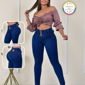 Jean skinny push-Up sin bolsillos - Image 1