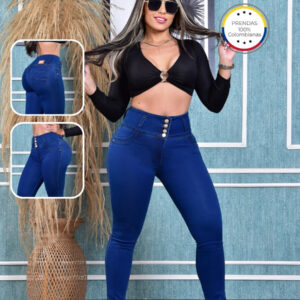 Jean skinny, levanta Cola con bolsillos