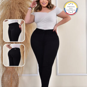 Jean skinny push-Up sin bolsillos - Image 1