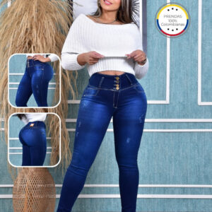 Jean skinny, levanta Cola con bolsillos