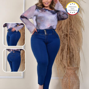 Jean skinny, levanta Cola con bolsillos - Image 1