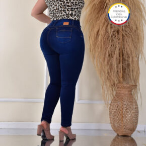 Jean skinny, levanta Cola push-up con bolsillos - Image 3