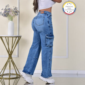 Jean Angela cargo rígido - Image 3