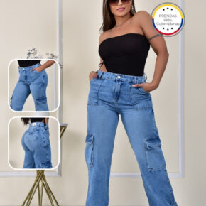 Jean Amy cargo rígido - Image 1